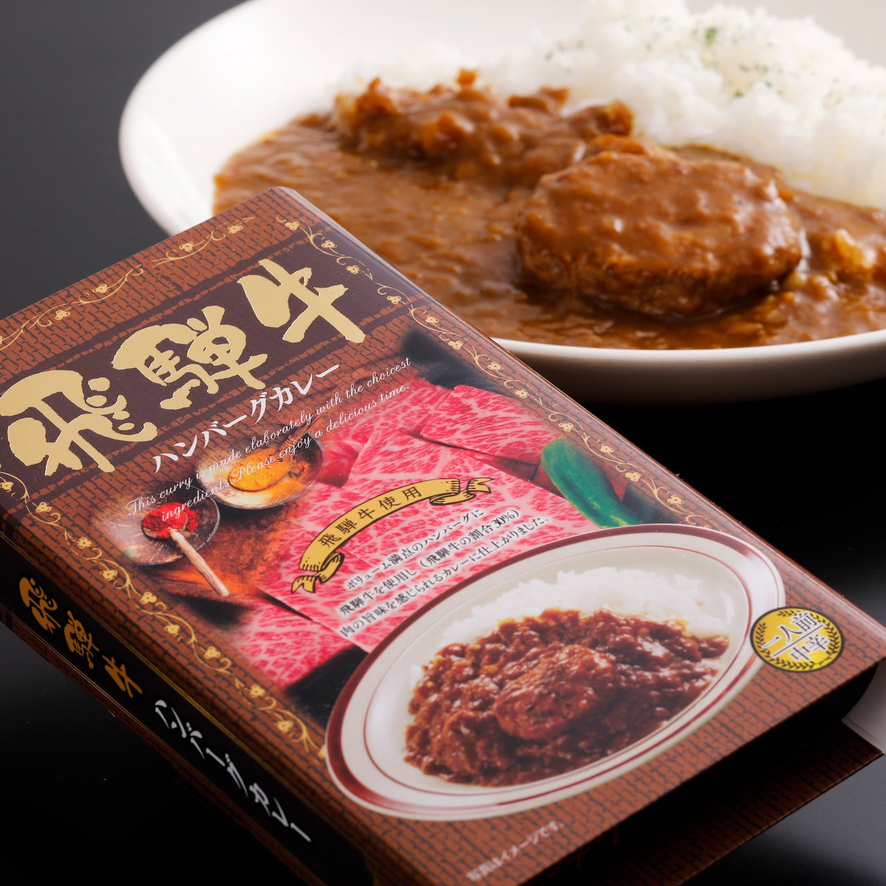 飛騨牛ハンバーグカレー (17048)