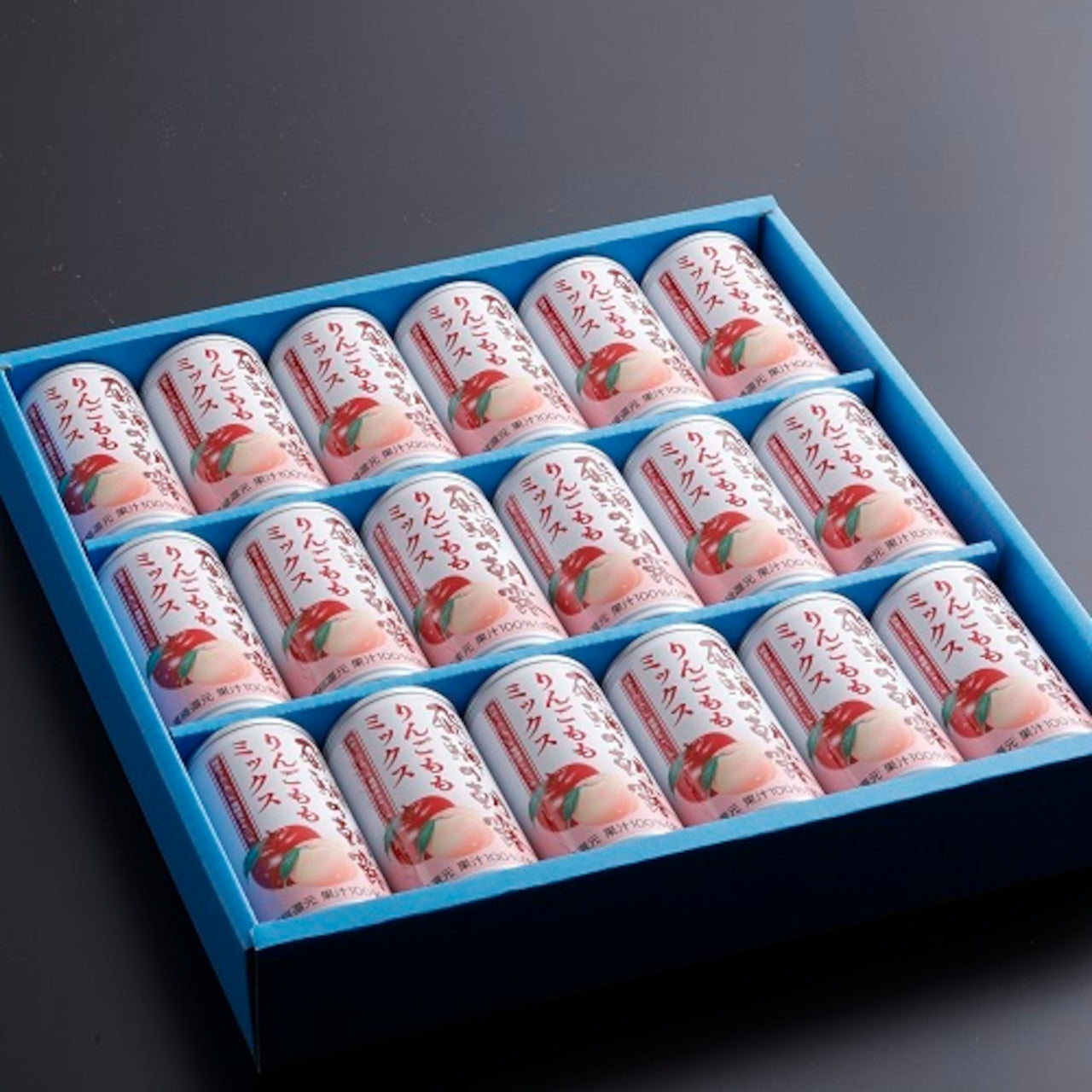 飛騨の朝露りんごももミックス詰合せ (17477)